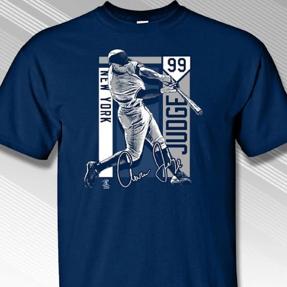 Aaron Judge, New York Yankees Colorblock Tee Shirt Youth New with tags 18/20